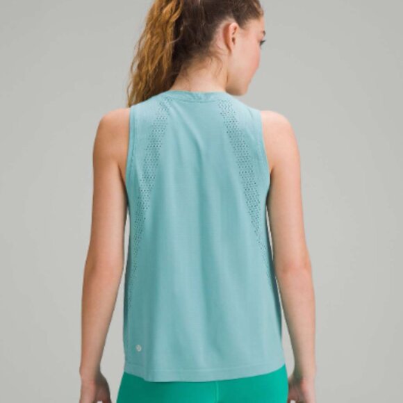 Lululemon Train to Be Tank Top Tidal Teal / Tidal Teal Approx. Size 12 - Picture 2 of 9